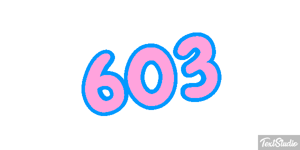 603 Texteffekt