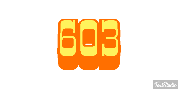 603 Texteffekt
