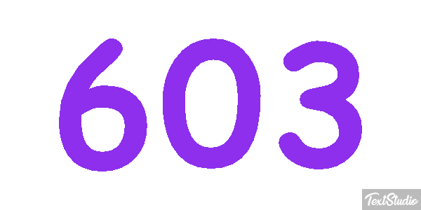 603 Texteffekt
