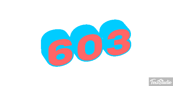 603 Texteffekt