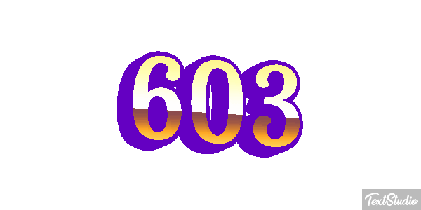 603 Texteffekt