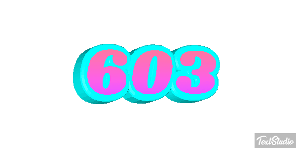 603 Texteffekt