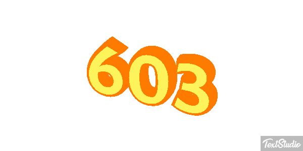 603 Texteffekt