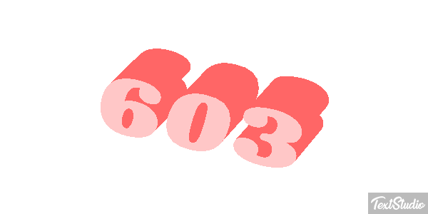 603 Texteffekt