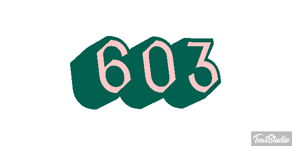 603 Texteffekt
