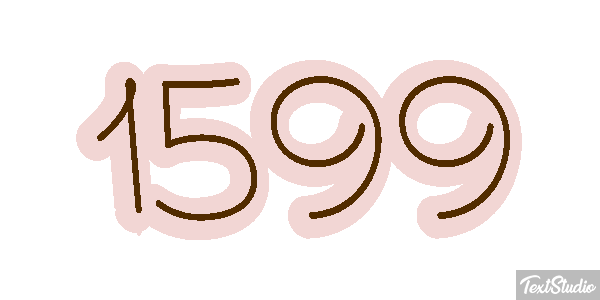 1599 Text effect