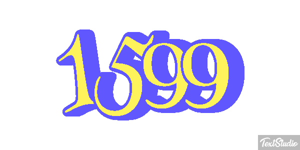 1599 Text effect