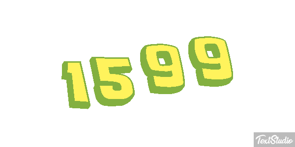 1599 Text effect