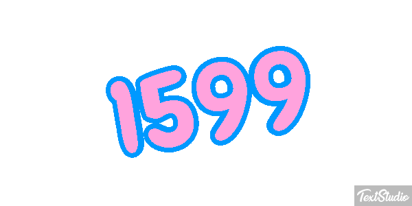 1599 Text effect