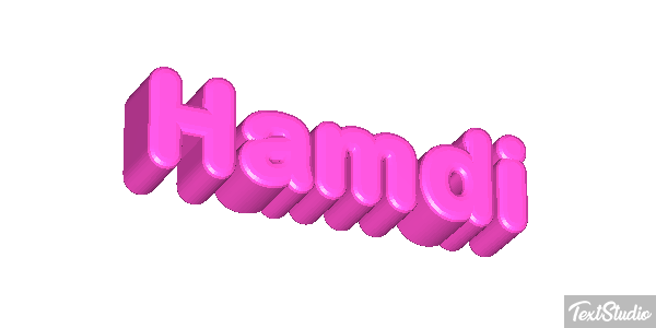 Hamdi Текстовый эффект