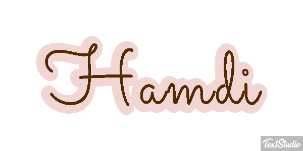 Hamdi Текстовый эффект