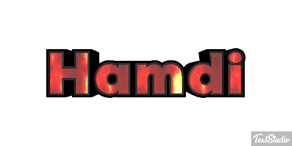 Hamdi Текстовый эффект