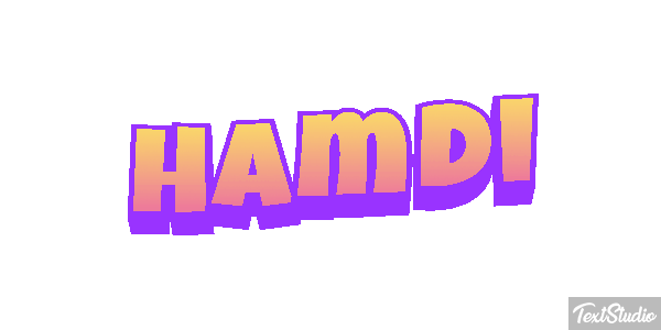 Hamdi Текстовый эффект