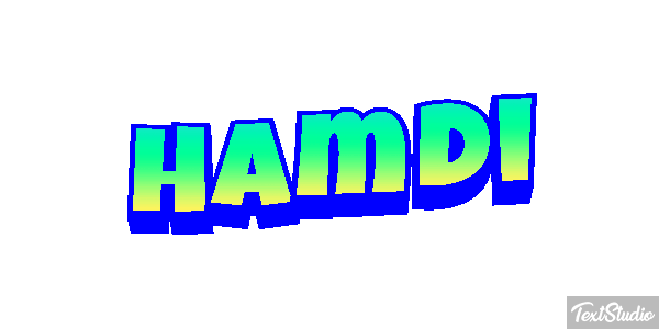 Hamdi Текстовый эффект