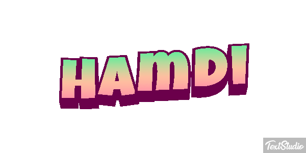 Hamdi Текстовый эффект