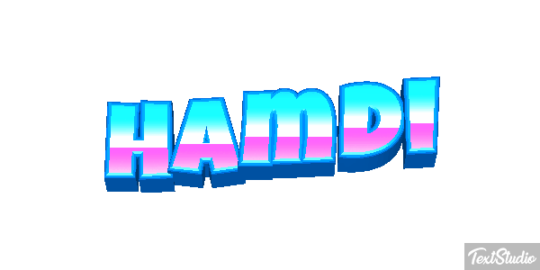 Hamdi Текстовый эффект
