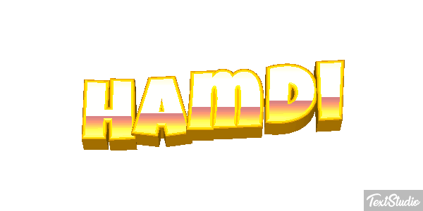Hamdi Текстовый эффект