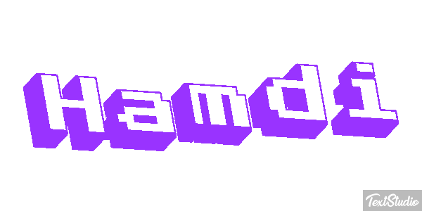 Hamdi Текстовый эффект