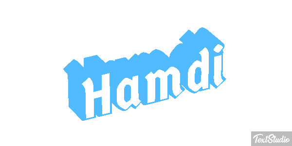 Hamdi Текстовый эффект