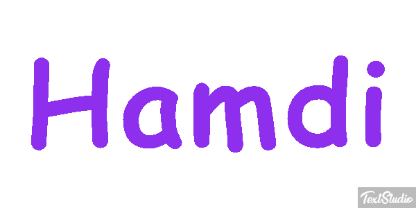 Hamdi Текстовый эффект