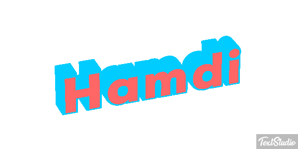 Hamdi Текстовый эффект