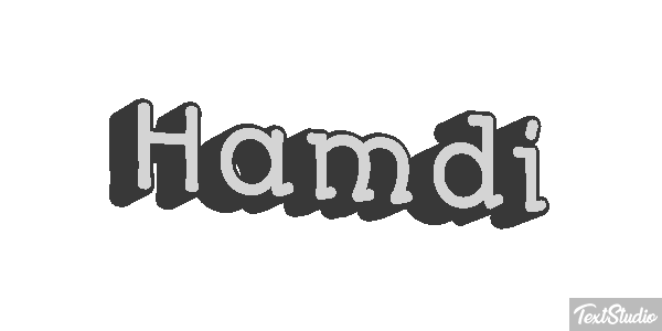 Hamdi Текстовый эффект