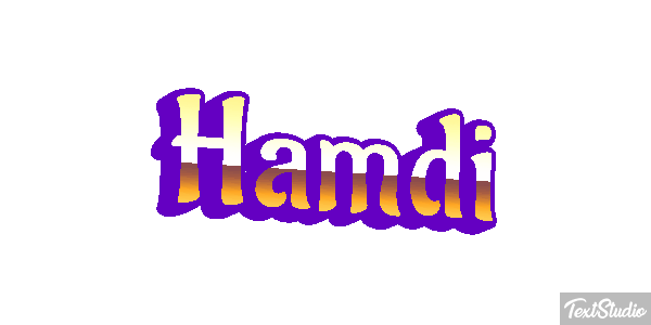 Hamdi Текстовый эффект