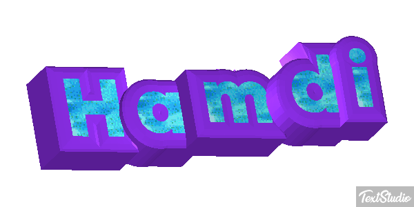 Hamdi Текстовый эффект