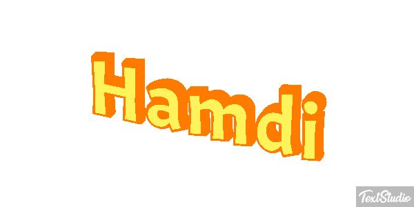 Hamdi Текстовый эффект