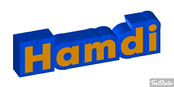 Hamdi Текстовый эффект
