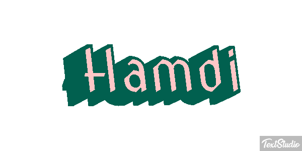 Hamdi Текстовый эффект