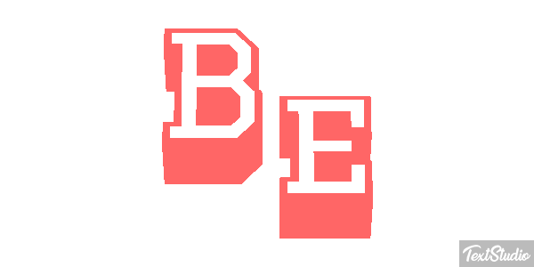 Be Efekt tekstowy