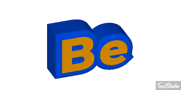 Be Efekt tekstowy