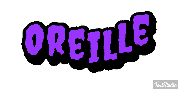 Oreille Effet de texte
