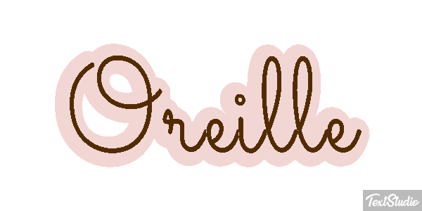 Oreille Effet de texte