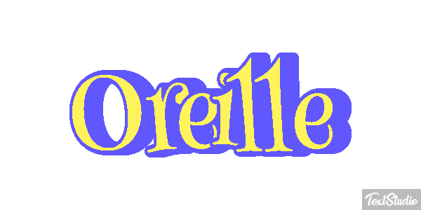 Oreille Effet de texte
