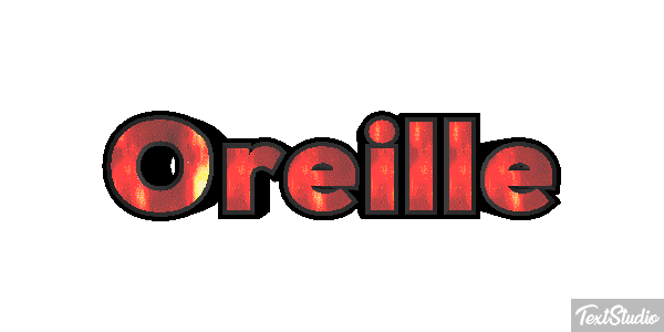 Oreille Effet de texte
