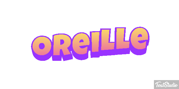 Oreille Effet de texte