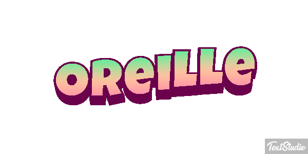 Oreille Effet de texte