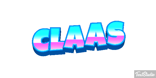 Claas Text effect