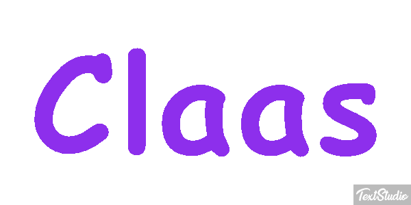 Claas Text effect