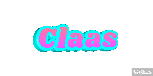 Claas Text effect