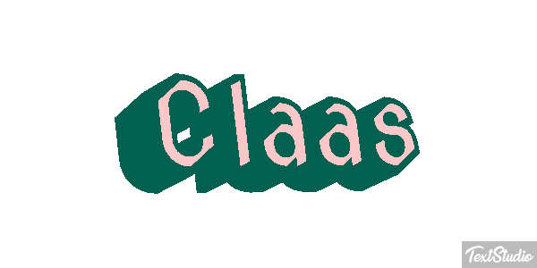 Claas Text effect