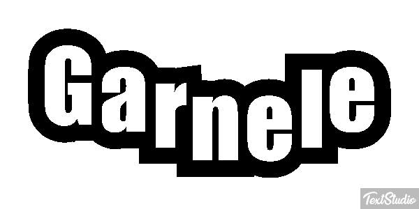 Garnele Texteffekt