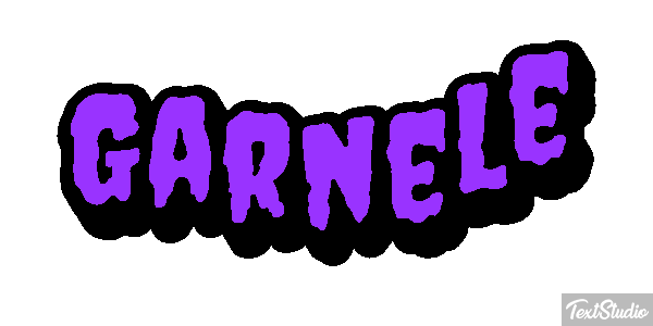 Garnele Texteffekt