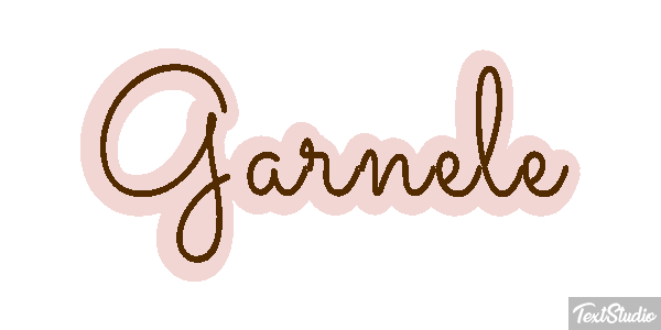 Garnele Texteffekt