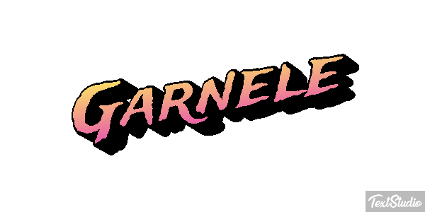Garnele Texteffekt