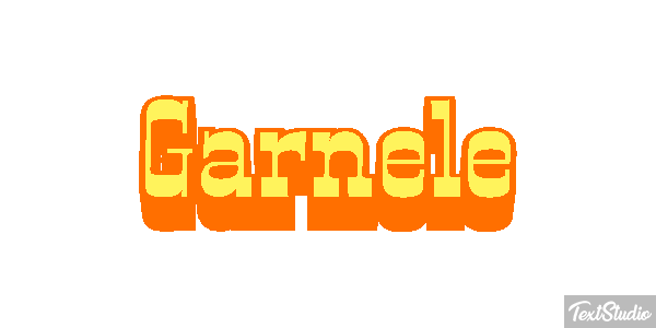 Garnele Texteffekt
