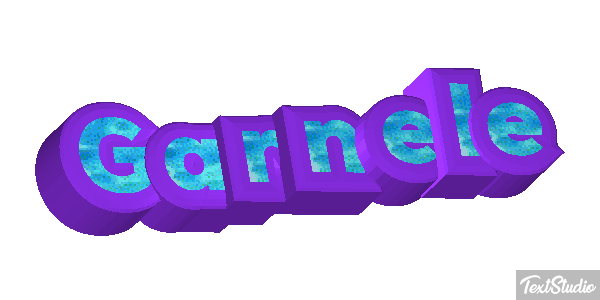 Garnele Texteffekt