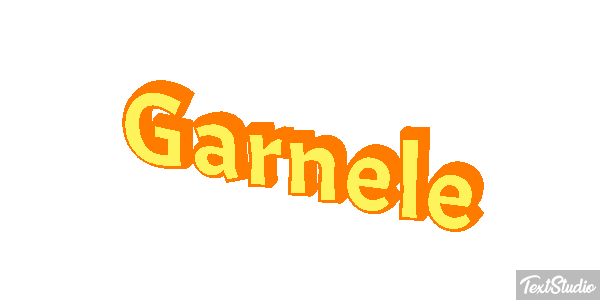 Garnele Texteffekt